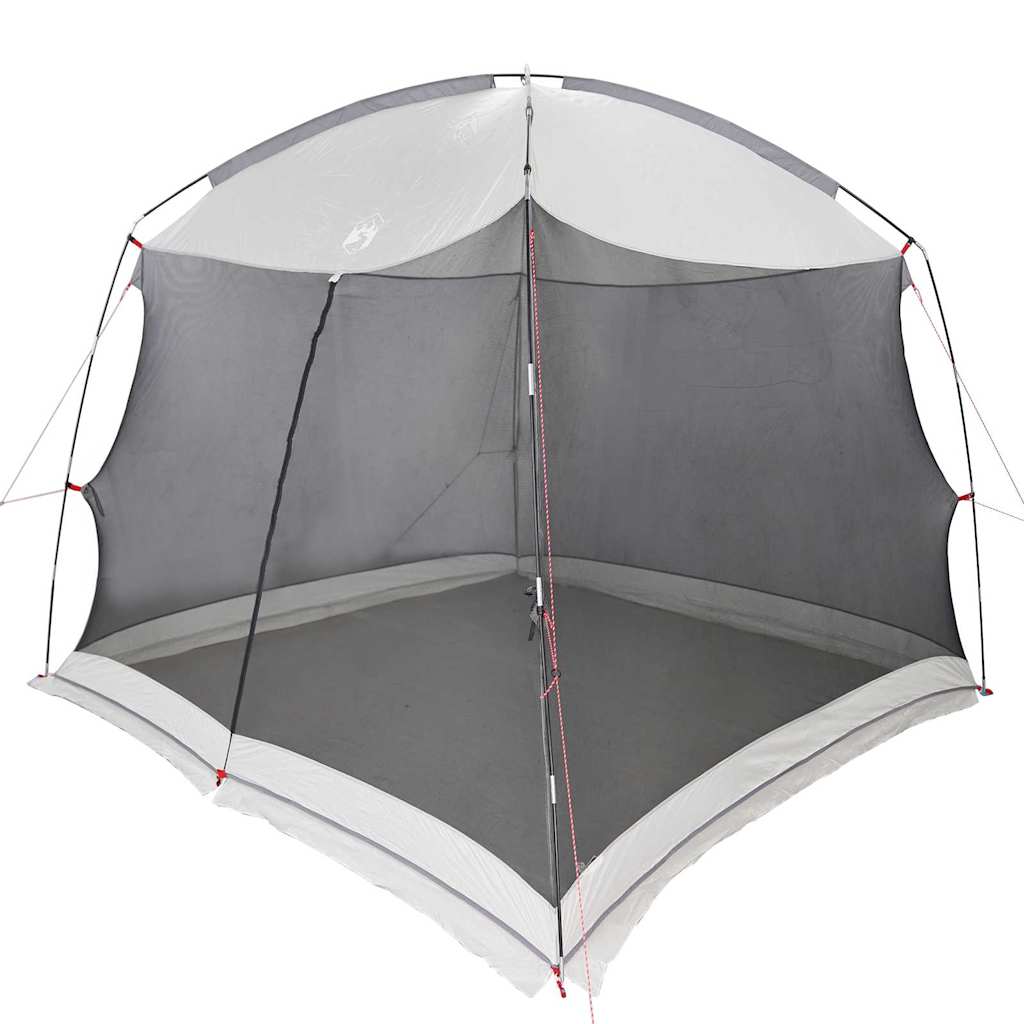 Vidaxx tienda antimosquitos gris 320 x 320 x 218 cm poliéster y fibra de vidrio