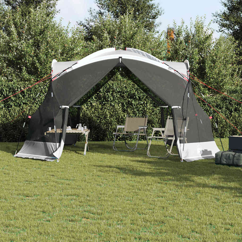 Vidaxl muskietentent grijs 434 x 434 x 230 cm polyester en glasvezel