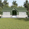 Tienda familiar vidaxx verde y beige 622 x 295 x 238 cm poliéster y acero