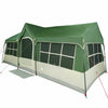 Tienda familiar vidaxx verde y beige 622 x 295 x 238 cm poliéster y acero