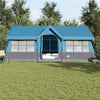 Vidaxl gezinstent blauw en grijs 622 x 295 x 238 cm polyester en staal