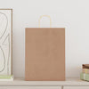 Sacchetti di carta VidaXL 250 pz con manici 32x12x42 cm marrone