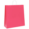 VidaXL bolsas de papel 50uds con asas 45x17x48 cm rosa