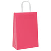 Sacchetti di carta VidaXL 250 pz con manici 21x11x31 cm rosa