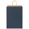 Vidaxl cartapesta zakken 250 st con hengsels 32x17x44 cm blu
