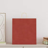 VidaXL bolsas de papel 250uds con asas 45x17x48 cm rojo