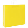 Vidaxl papieren zakken 50 st met hengsels 54x15x49 cm geel