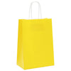 Sacchetti di carta VidaXL 250 pz con manici 15x8x21 cm gialli