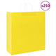 VidaXL bolsas de papel 250uds con asas 45x17x48 cm amarillo