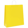 VidaXL bolsas de papel 250uds con asas 45x17x48 cm amarillo
