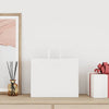 Sacchetti di carta VidaXL 250 pz con manici 32x22x24 cm bianchi