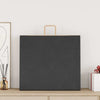 Vidaxl papieren zakken 250 st met hengsels 54x15x49 cm zwart