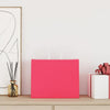 Vidaxl papieren zakken 250 st met hengsels 32x22x24 cm roze