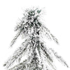 Vidaxx árbol de Navidad artificial blanco 76 x 76 x 180 cm polietileno y metal