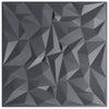 Vidaxl 48 paneles de pared de la pared ametista 12 m² 50x50 cm xps gris