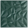 Vidaxl 24 paneles de pared Amethyst 6 m² 50x50 cm XPS verde