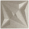 Vidaxl de 24 paneles de pared estrella 6 m² 50x50 cm XPS concreto