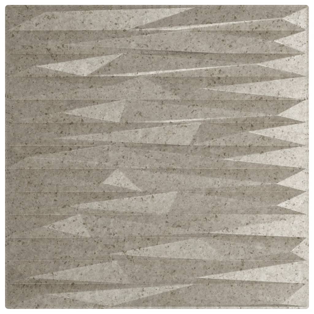 Vidaxl 48 paneles de pared de piedra 12 m² 50x50 cm XPS concreto