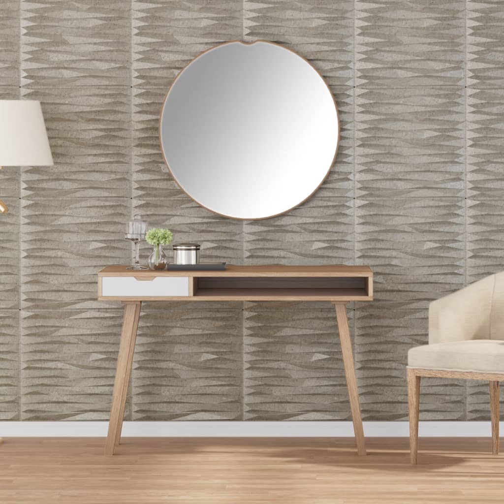 Vidaxl 48 paneles de pared de piedra 12 m² 50x50 cm XPS concreto