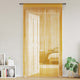 VidaXL cortinas de cordón 2 piezas 100x250 cm dorado