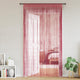 VidaXL cortinas de cordón 2 uds 100x250 cm rosa