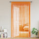 VidaXL cortinas de cordón 2 uds 140x250 cm naranja