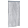 VidaXL cortinas de cordón 2 uds 100x250 cm gris claro