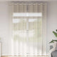 Tende Vidaxx voile con occhielli 2 pz 140x260 cm color crema