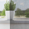 Vidaxl gordijnen voile met doorvoertules 2 st 140x225 cm donkergrijs