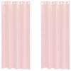 Vidaxl gordijnen voile met doorvoertules 2 st 140x225 cm lichtroze