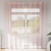 Tende Vidaxx in voile con occhielli 2 pz 140x245 cm rosa chiaro