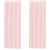 Vidaxl gordijnen voile met doorvoertules 2 st 140x300 cm lichtroze