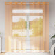 Tende Vidaxx voile con occhielli 2 pz 140x245 cm arancione