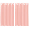 Tende Vidaxx voile con occhielli 2 pz 140x175 cm rosa
