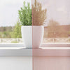 Vidaxx cortinas voile con ojales 2 piezas 140x300 cm rosa