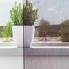 Vidaxx tende in voile con occhielli 2 pz 140x245 cm viola
