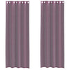 Vidaxl gordijnen voile met doorvoertules 2 st 140x300 cm paars
