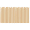 Vidaxl tende voile con occhielli 2 pz sabbia