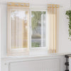 Vidaxl tende voile con occhielli 2 pz sabbia