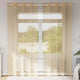 Vidaxl tende voile con occhielli 2 pz sabbia