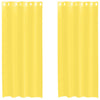 Tende Vidaxl voile con occhielli 2 pz gialle
