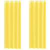 Tende Vidaxl voile con occhielli 2 pz gialle