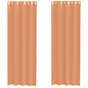 Vidaxl tende voile con occhielli 2 pz terracotta