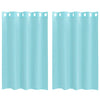 Vidaxl tende voile con occhielli 2 pz turchese
