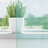 Vidaxl tende voile con occhielli 2 pz turchese
