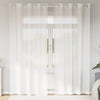 Tende Vidaxl voile con occhielli 2 pz bianco