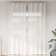Tende Vidaxl voile con occhielli 2 pz bianco