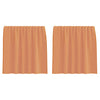 Vidaxl voile gordijnen met roedezakken 2 st terracotta