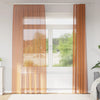 Tende in voile Vidaxl con tasche per aste 2 pz terracotta