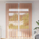 Tende in voile Vidaxl con tasche per aste 2 pz terracotta